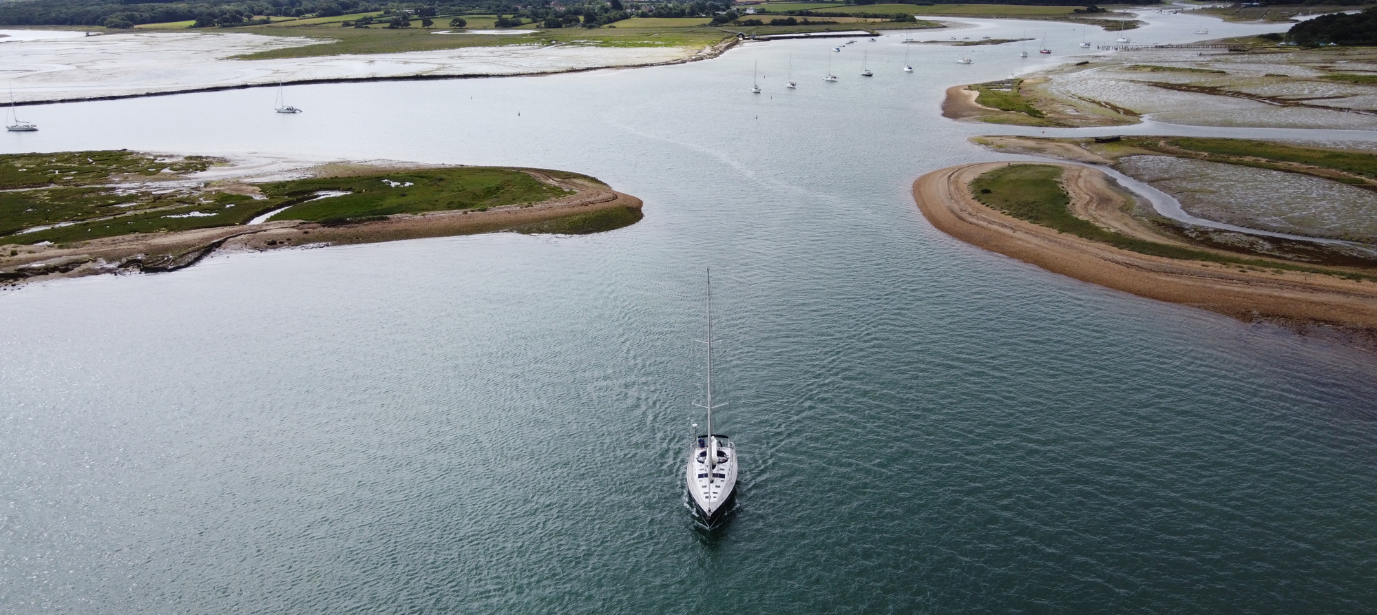 Corportate sailing days in Lymington